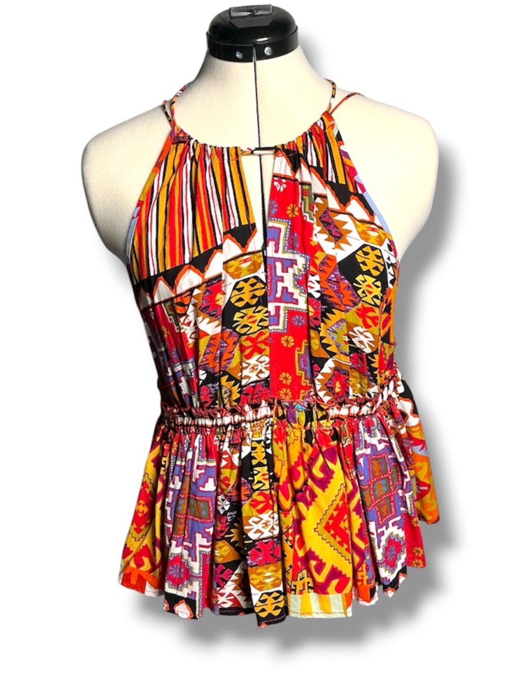 Bohemian Spaghetti strap top